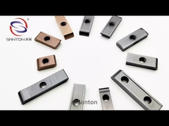 K15 Fine Grain WC Inserts Machining Chilled Iron 91.5HRA Carbide Carbide Inserts