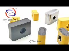 تراشه‌شکن فولادی ریخته‌گری و فورج شده کاربید تنگستن 90.4 HRA ISO14001 را درج می‌کند