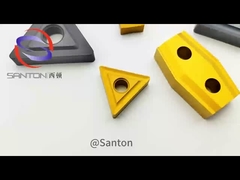 درج لایه برداری با پوشش CNC K05 CVD برای ایجاد سوراخ کاربید جامد