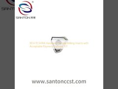 درج های فرز کاربید سختی 90.4-91.5HRA با گزینه های پرداخت قابل قبول T/T