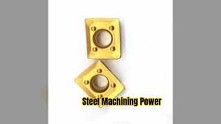 درج های کاربید پوشش CrTiAIN برای فولاد