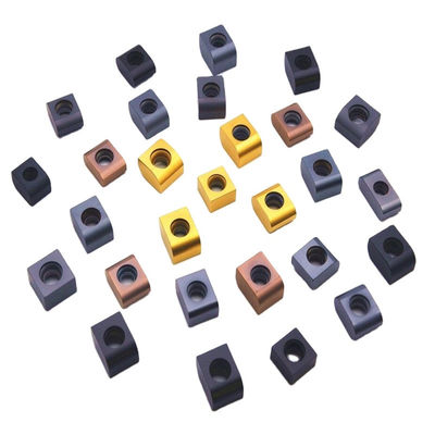 خرید اینسرت تراشکاری خارجی فرز کاربید با استاندارد ISO با سختی 90.4 تا 91.5HRA online manufacture