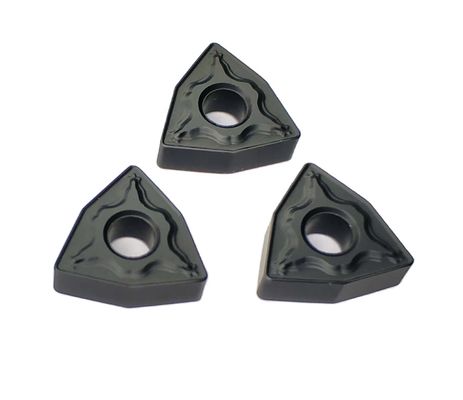 قیمت خوب External Turning Tool YG8 WNMG080408 Tungsten Carbide Inserts For Bronze Machining آنلاین