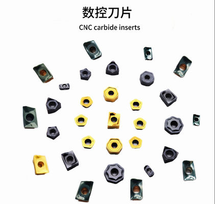 درج های کاربید CNC با مقاومت چاه و کارایی بالا با پوشش برای فولاد یا فولاد ضد زنگ