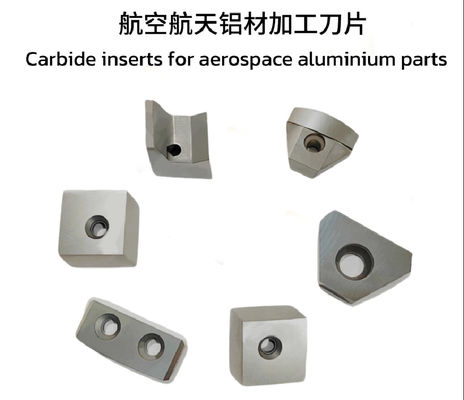 قیمت خوب K10 High Temperature Resistance Carbide Inserts For Aerospace Aluminum Turning Inserts High Wear Resistance 3200 TRS آنلاین
