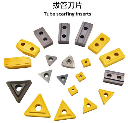 قیمت خوب Various Types High-performance CVD/PVD Coated Cemented Carbide Inserts For Tube Scraping Needs آنلاین