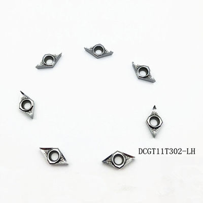 قیمت خوب اینسرت های کاربید تنگستن DCGT11T304 قرمز سختی برای آلومینیوم 92 HRA آنلاین