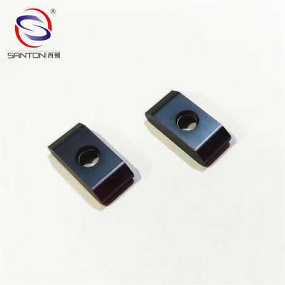 قیمت خوب K30 92.5HRA High Strength Carbide Milling Inserts YG10X PVD Coated آنلاین
