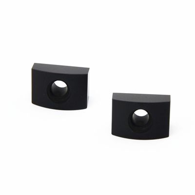 قیمت خوب خاکستری سیاه ISO14001 ورودی های کربید قابل شاخص 92.5 HRA مقاوم به لباس بالا آنلاین